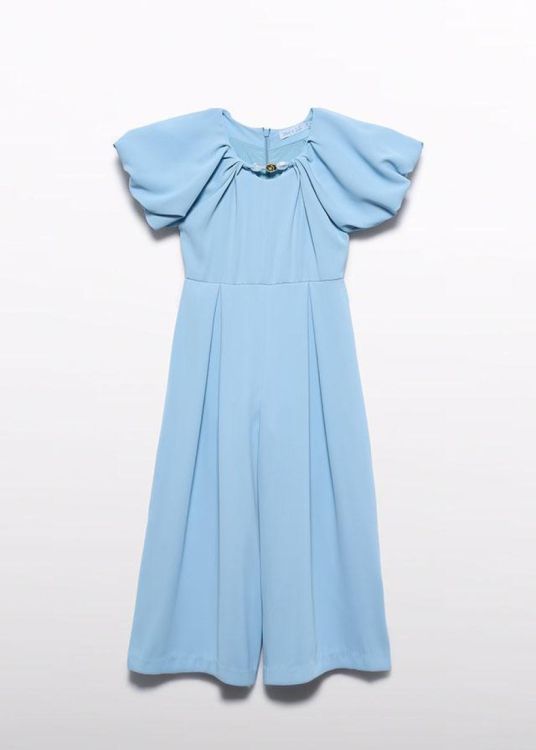 Abel & Lula Crêpe onesie (5.5275/Sky blue) - WeekendMode