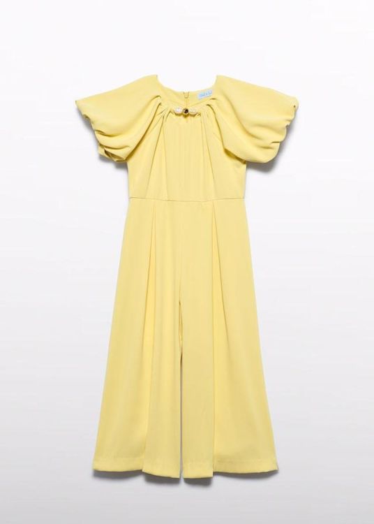 Abel & Lula Crêpe onesie (5.5275/Yellow) - WeekendMode