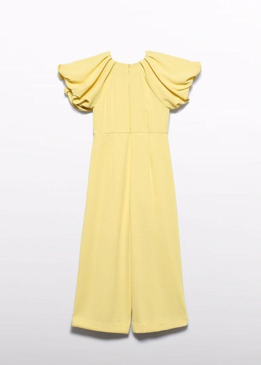 Abel & Lula Crêpe onesie (5.5275/Yellow) - WeekendMode