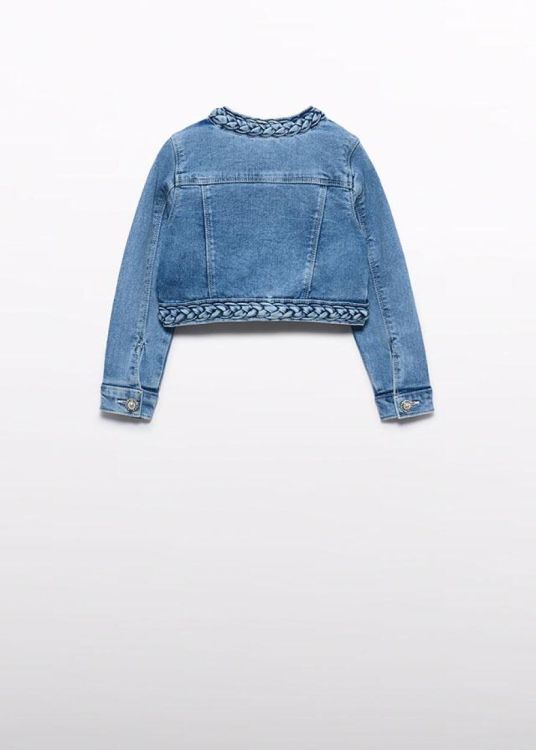 Abel & Lula denim jacket with pearls (1.5307/Bleached) - WeekendMode