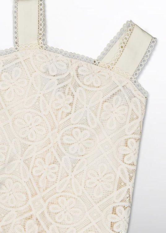 Abel & Lula Guipure culotte jumpsuit (10.5207/Cream) - WeekendMode