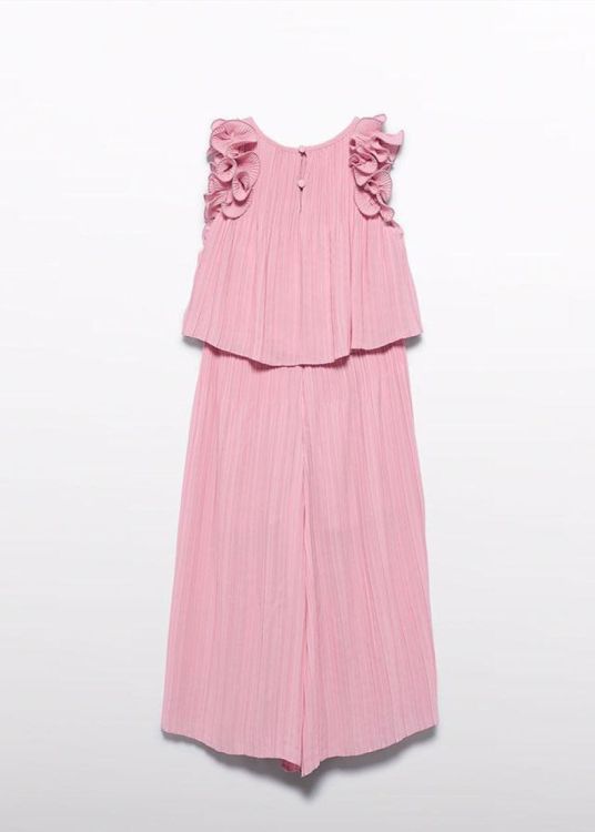 Abel & Lula pleated chiffon pants set (3.5285/Rose) - WeekendMode