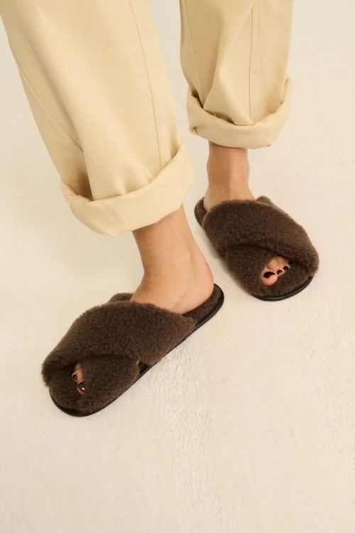 Alwero Sloffen Twenn X (4135.246 choco martini) - WeekendMode