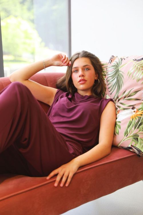 Amélie & Amélie Beijing B508 Jumpsuit (Beijing B508/Aubergine) - WeekendMode