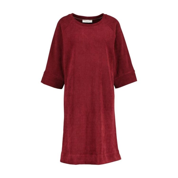 Amélie & Amélie Davallia B511 Jurk (Davallia B511/Bordeaux) - WeekendMode