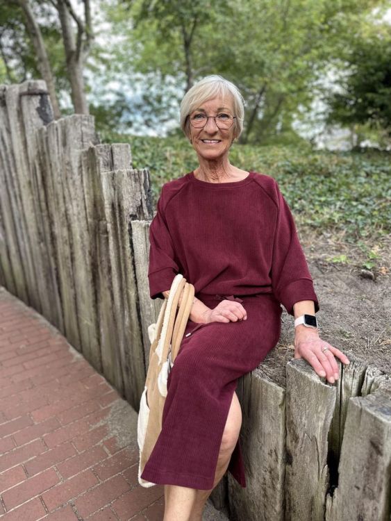 Amélie & Amélie Denver B510 T-Shirt (Denver B510/Bordeaux2) - WeekendMode