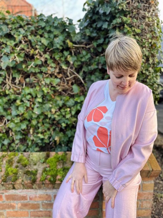 Amélie & Amélie Elin A611 Jas (Elin A611-SET29/Pink) - WeekendMode