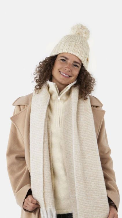 Barts Fyone Scarf (5813/10 cream) - WeekendMode