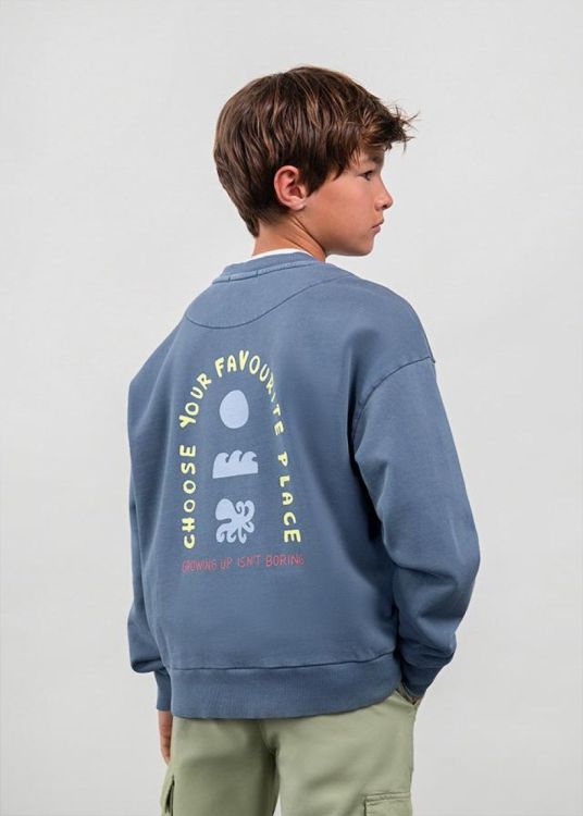 Boston Boston art sweatshirt  (6423/Universal) - WeekendMode