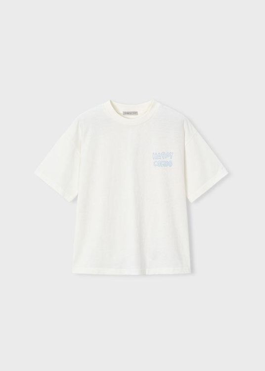 Boston happy combo s/s t shirt (6043/Cream) - WeekendMode