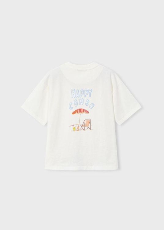 Boston happy combo s/s t shirt (6043/Cream) - WeekendMode