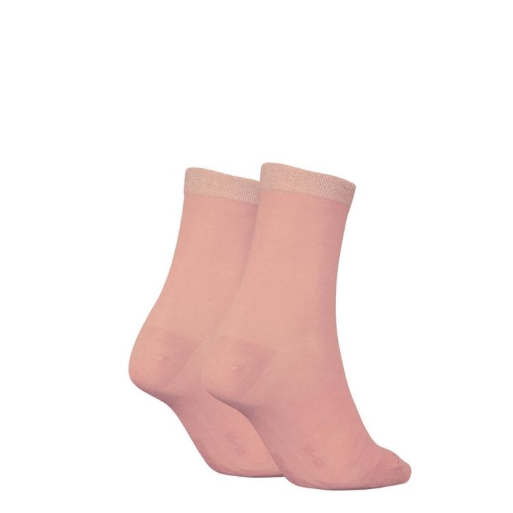 Calvin Klein CK WOMEN SHORT SOCK 2P SHINY (701229680/pink) - WeekendMode