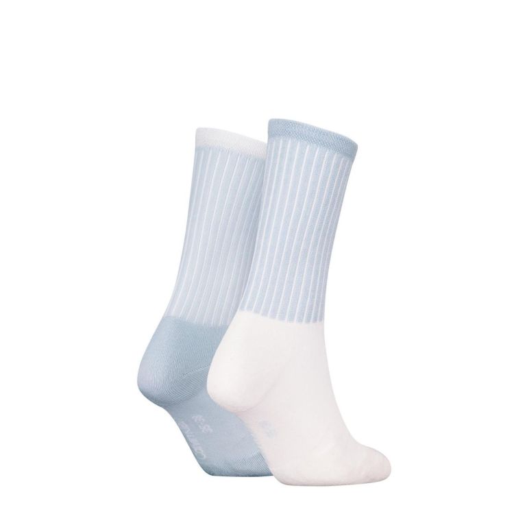 Calvin Klein CKJ WOMEN SOCK 2P GLOSSY (701229467/light blue) - WeekendMode