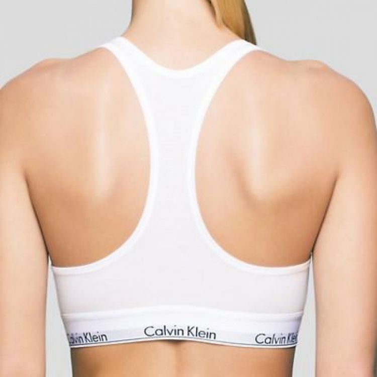 Calvin Klein D. Bralette (F3785E/100 white) - WeekendMode