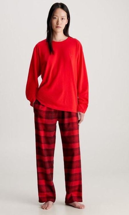 Calvin Klein D. Pyjama geruit (QS7036EFXB) - WeekendMode