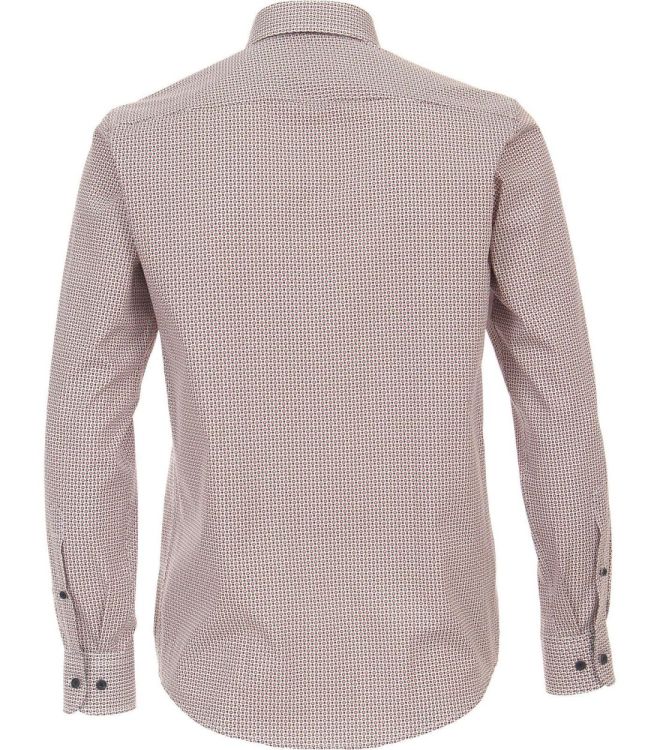 Casa Moda leisure shirt 1/1 sleeve b.d. print (434006200/450 orange) - WeekendMode