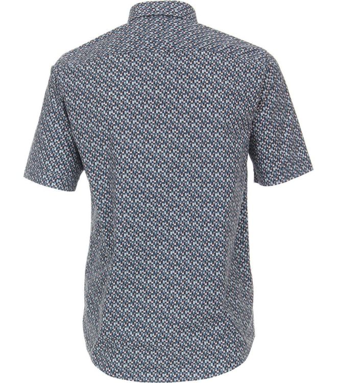 Casa Moda leisure shirt 1/2 sleeve b.d. print (934011300/100 blau) - WeekendMode