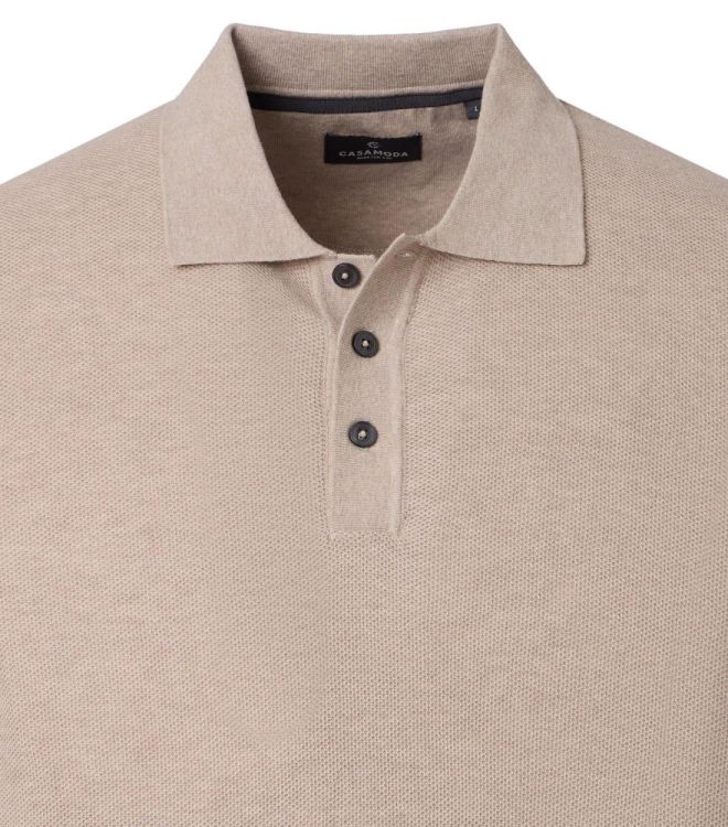 Casa Moda Polo 1/1 (126320020/668 beige) - WeekendMode