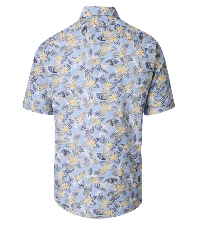 Casa Moda Shirt with print (126130501/100 blau) - WeekendMode