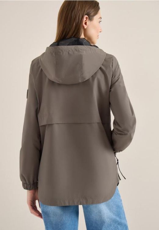 Cecil A-shaped Windbreaker (02.202207/mocha taupe) - WeekendMode