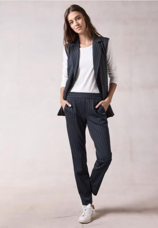 Cecil Blazer-Vest Pinstripe (09.220253/35910) - WeekendMode