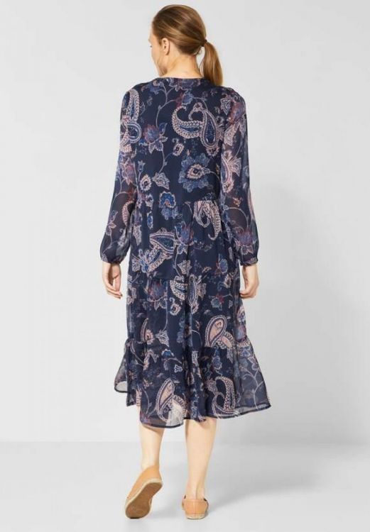Cecil Chiffon print dress long (03.142595/30128) - WeekendMode