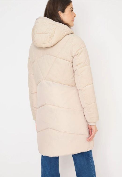 Cecil Codmix Puffer Coat NOS (10.101279/teddy vanilla white) - WeekendMode