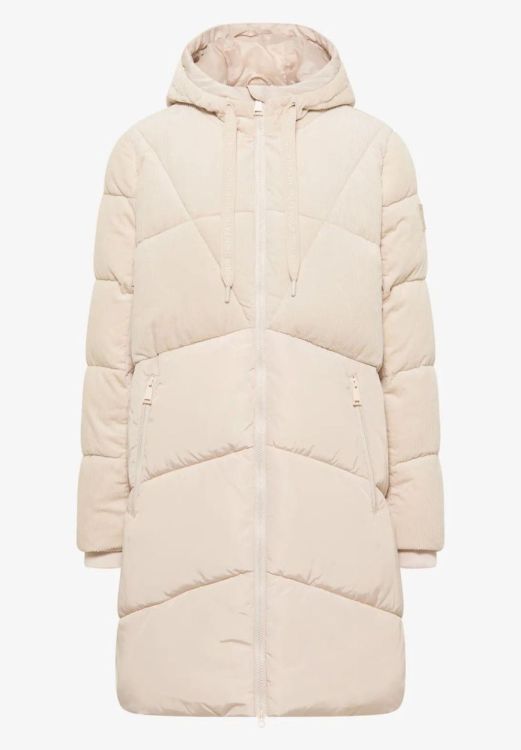 Cecil Codmix Puffer Coat NOS (10.101279/teddy vanilla white) - WeekendMode