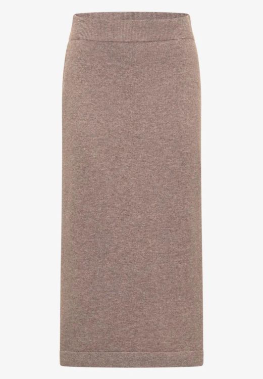 Cecil Cosy Midi Skirt (10.361828/chocolate mousse) - WeekendMode