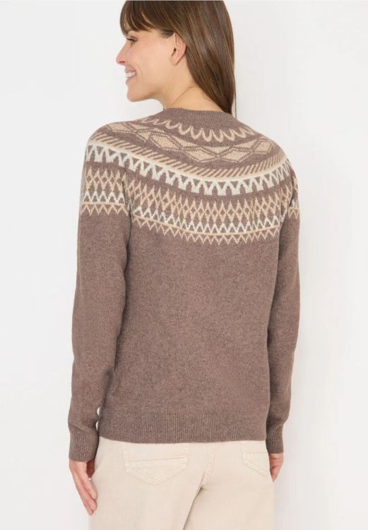 Cecil Cosy norwegian jacquard (10.303538/chocolate mousse) - WeekendMode