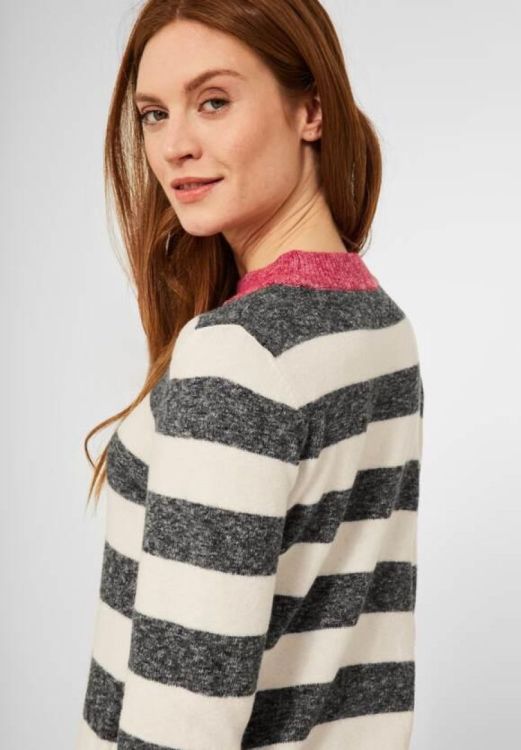 Cecil Cosy Striped Pullover (11.302169/30001) - WeekendMode