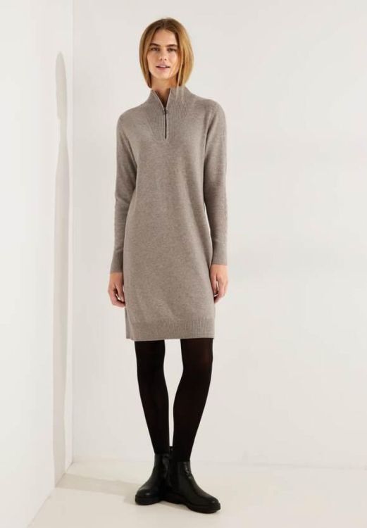 Cecil Cosy Zip Troyer Dress (10.143750/12479) - WeekendMode