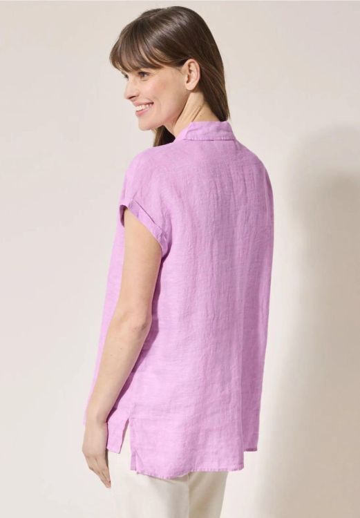 Cecil Linen Chambray Blouse (04.345365/chambray light magenta) - WeekendMode