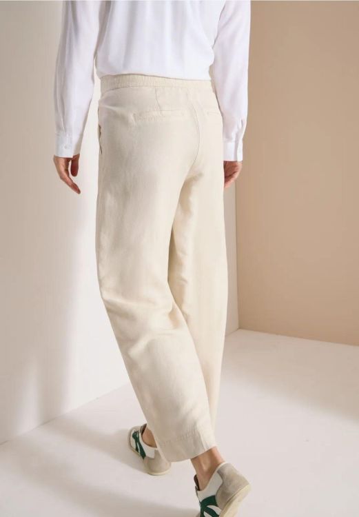 Cecil Linen Style Neele Solid (04.380433/macadamia beige) - WeekendMode