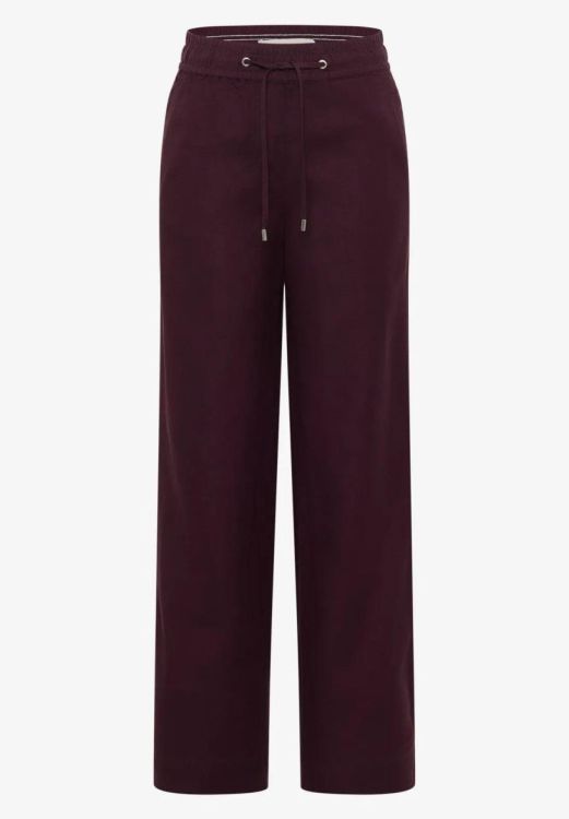 Cecil Linen Style Neele Solid (04.380433/rich burgundy) - WeekendMode