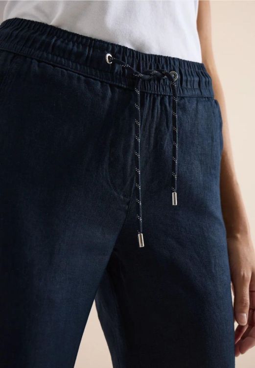 Cecil Linen Style Tracey  (04.380432/universal blue) - WeekendMode