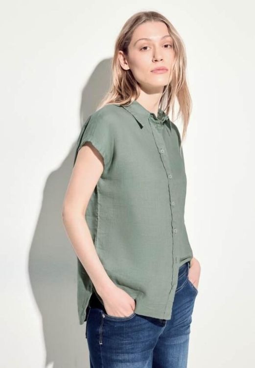 Cecil Linnen Solid Blouse (05.344514/15442) - WeekendMode