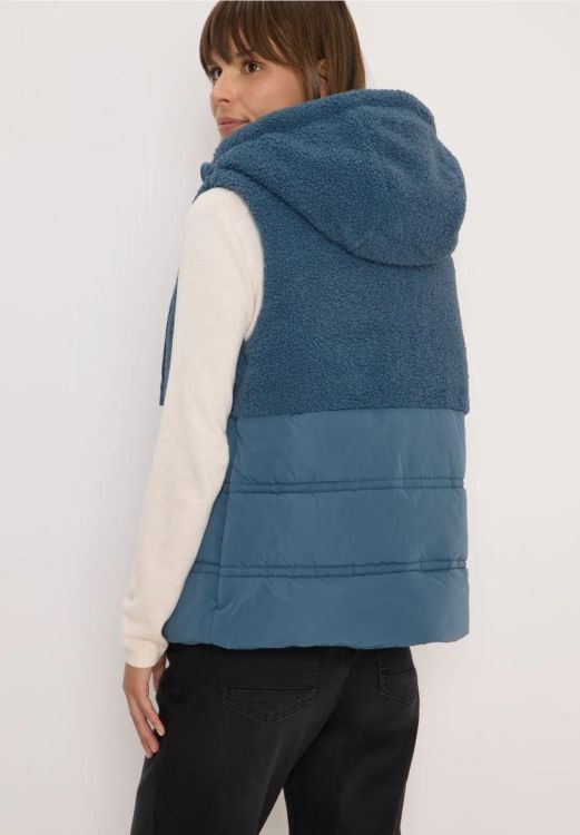 Cecil Mat Mix Vest (09.220272/moonstone blue) - WeekendMode