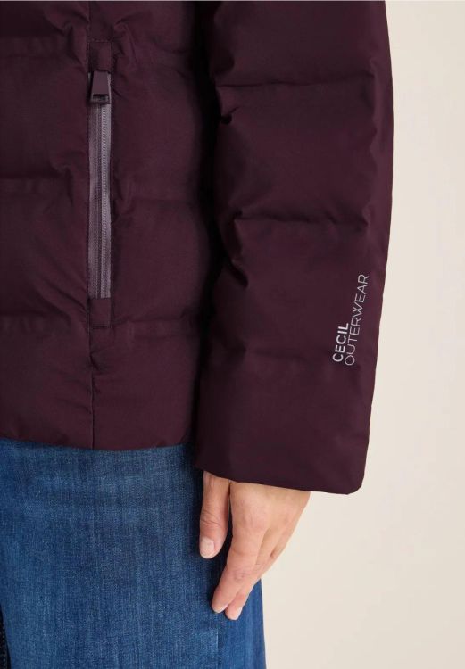 Cecil Modern Welded Jacket (10.202096/dark plum) - WeekendMode