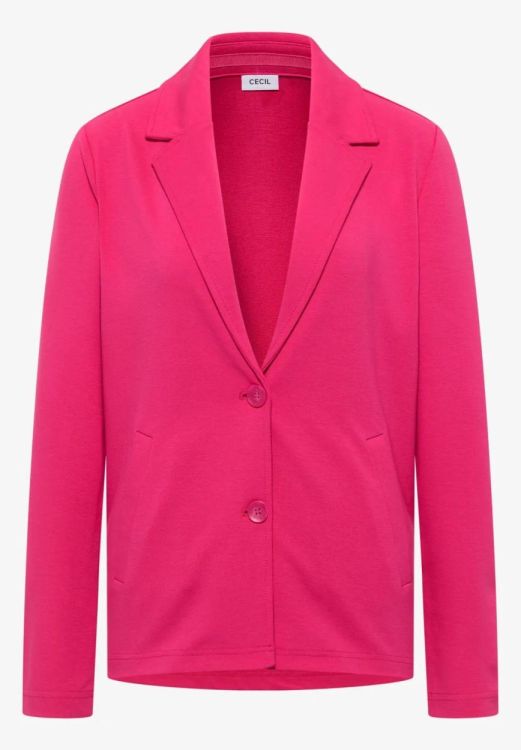 Cecil NOS Blazer welt pockets (03.212953/beetroot pink) - WeekendMode