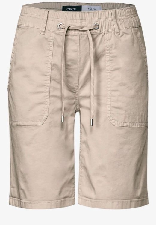 Cecil NOS Style Tracey Shorts Washed (05.379222/boulder beige) - WeekendMode