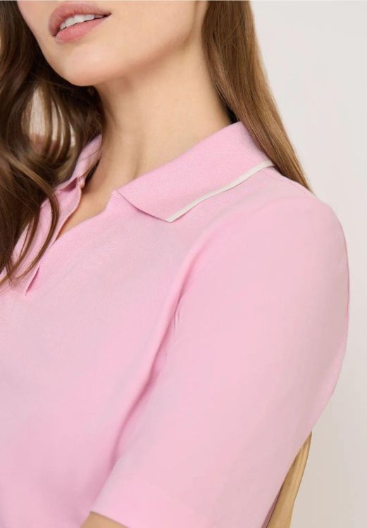 Cecil Piquée polo shirt (03.324812/light blush rose) - WeekendMode