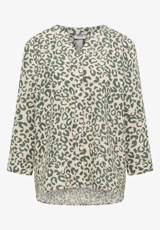 Cecil Print Blouse (04.346252/macadamia beige) - WeekendMode
