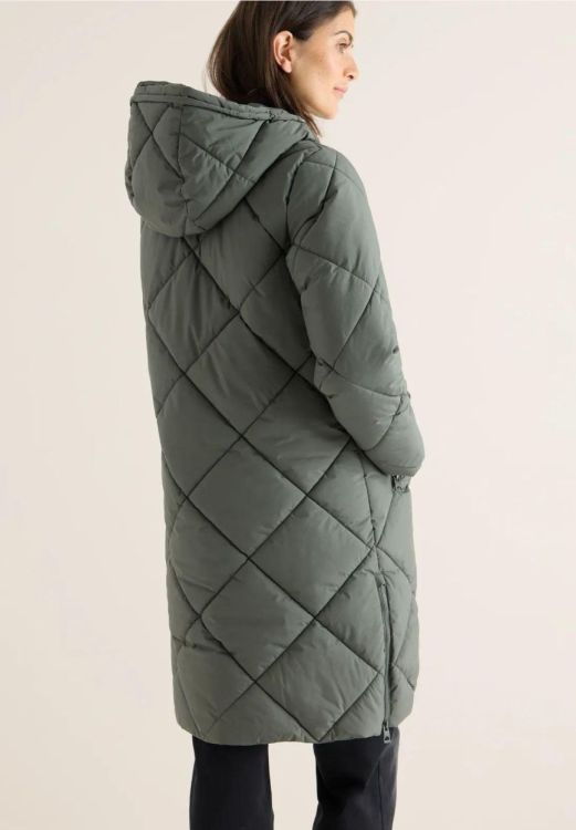 Cecil Ripstop Quilted Coat (10.101273/pastel olive) - WeekendMode