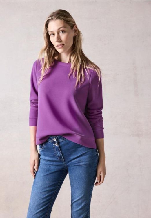 Cecil Roundneck Sweatshirt Modal (08.302824/15905) - WeekendMode