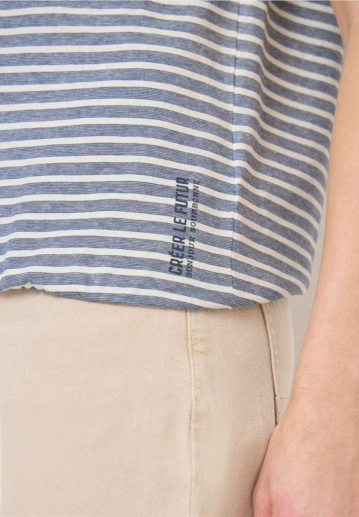 Cecil Small striped shirt (03.324817/sporty denim blue) - WeekendMode