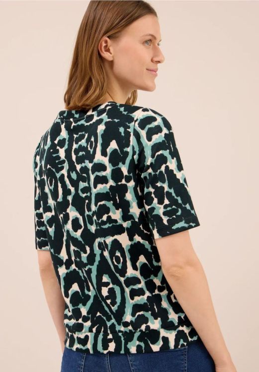 Cecil Soft Touch T-shirt NOS (08.323878/ink green) - WeekendMode