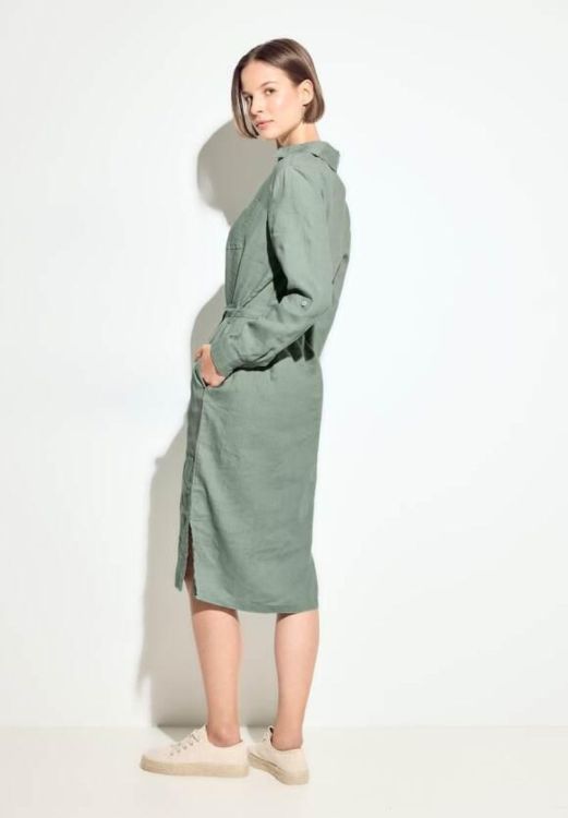 Cecil Solid Shirt Dress (04.143866/15442) - WeekendMode