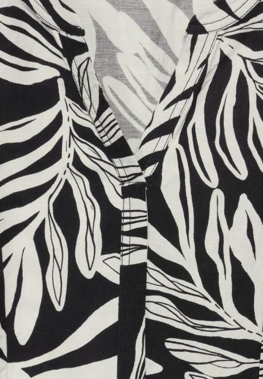 Cecil Split Neck Print Dress (04.143867/30001) - WeekendMode