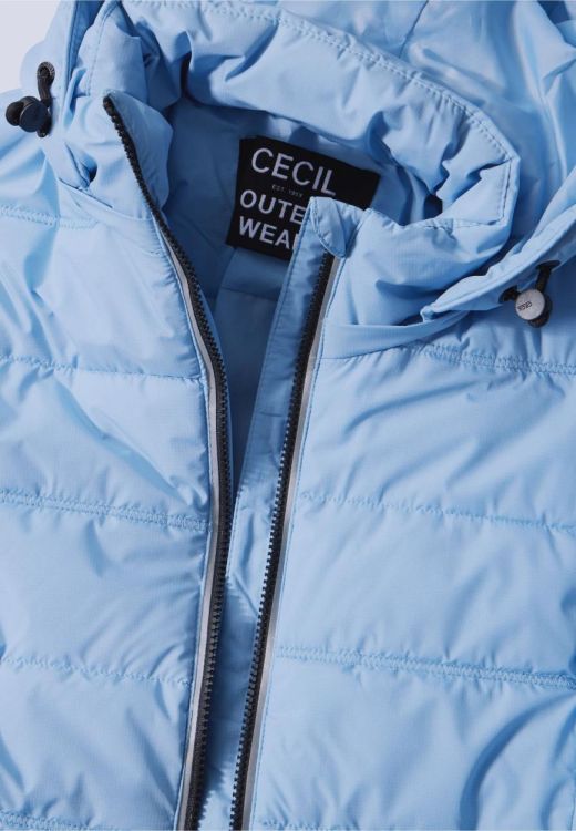 Cecil Sportive Padded Jacket NOS (09.201948/crystal blue) - WeekendMode